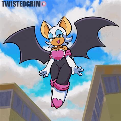 rouge the bat nsfw|Rouge the bat. Animation link below (Art by me: BattyzBit)